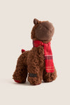 Brown Llama Dog Toy