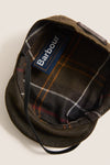 Olive Dog Wax Flat Cap