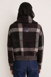 Multi Carville Knitted Zip Through Jacket