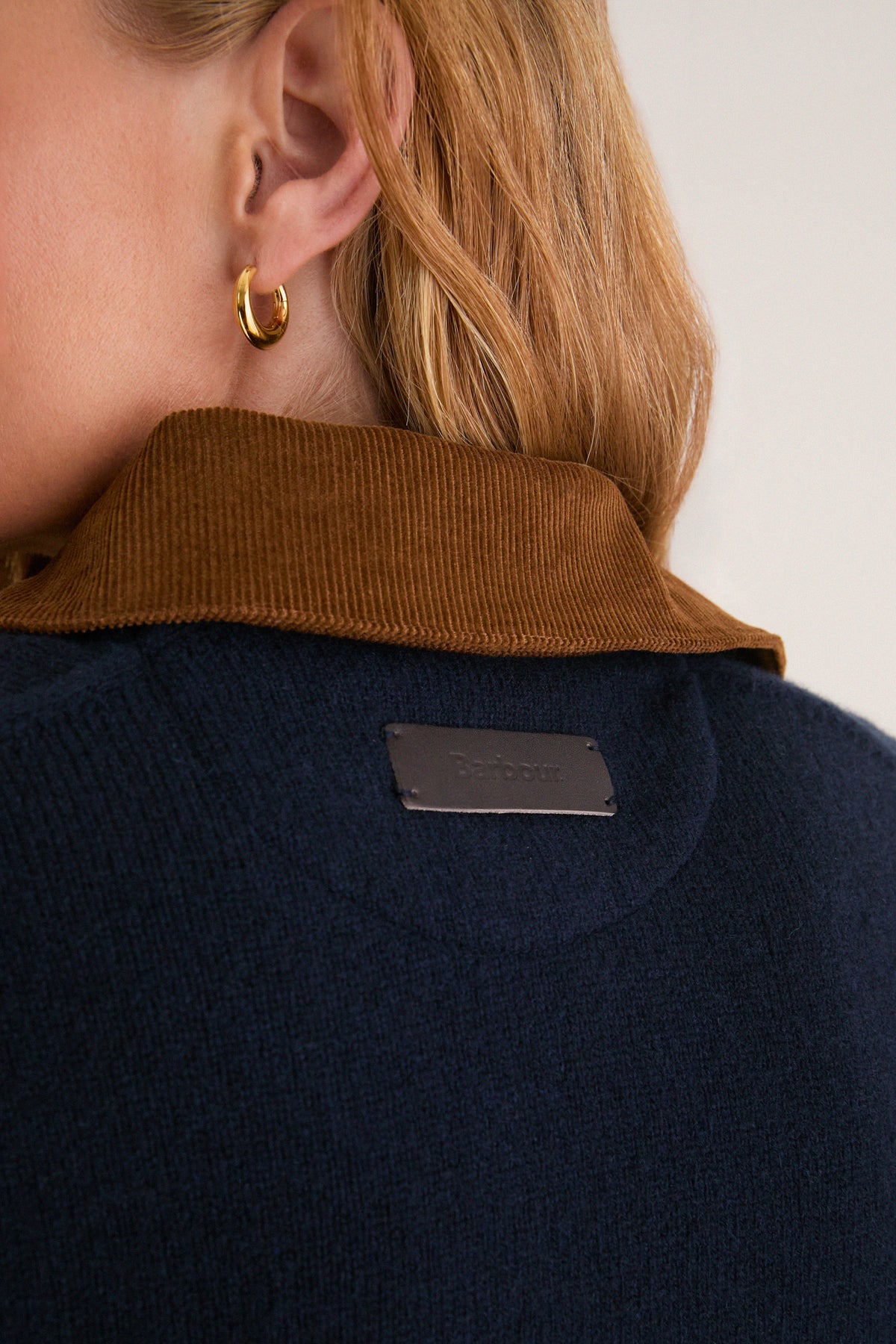 Navy Ravenshill Knitted Jumper
