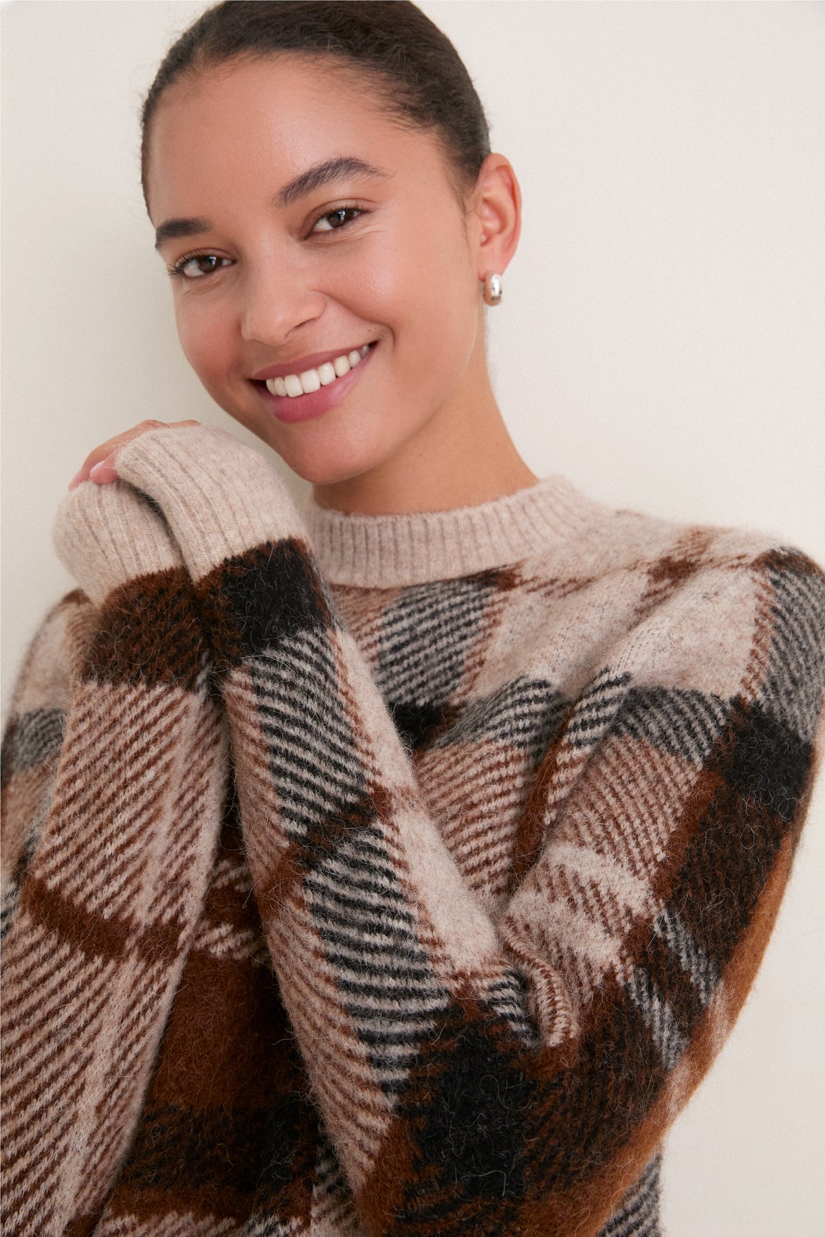 Multi Glendyn Knitted Jumper