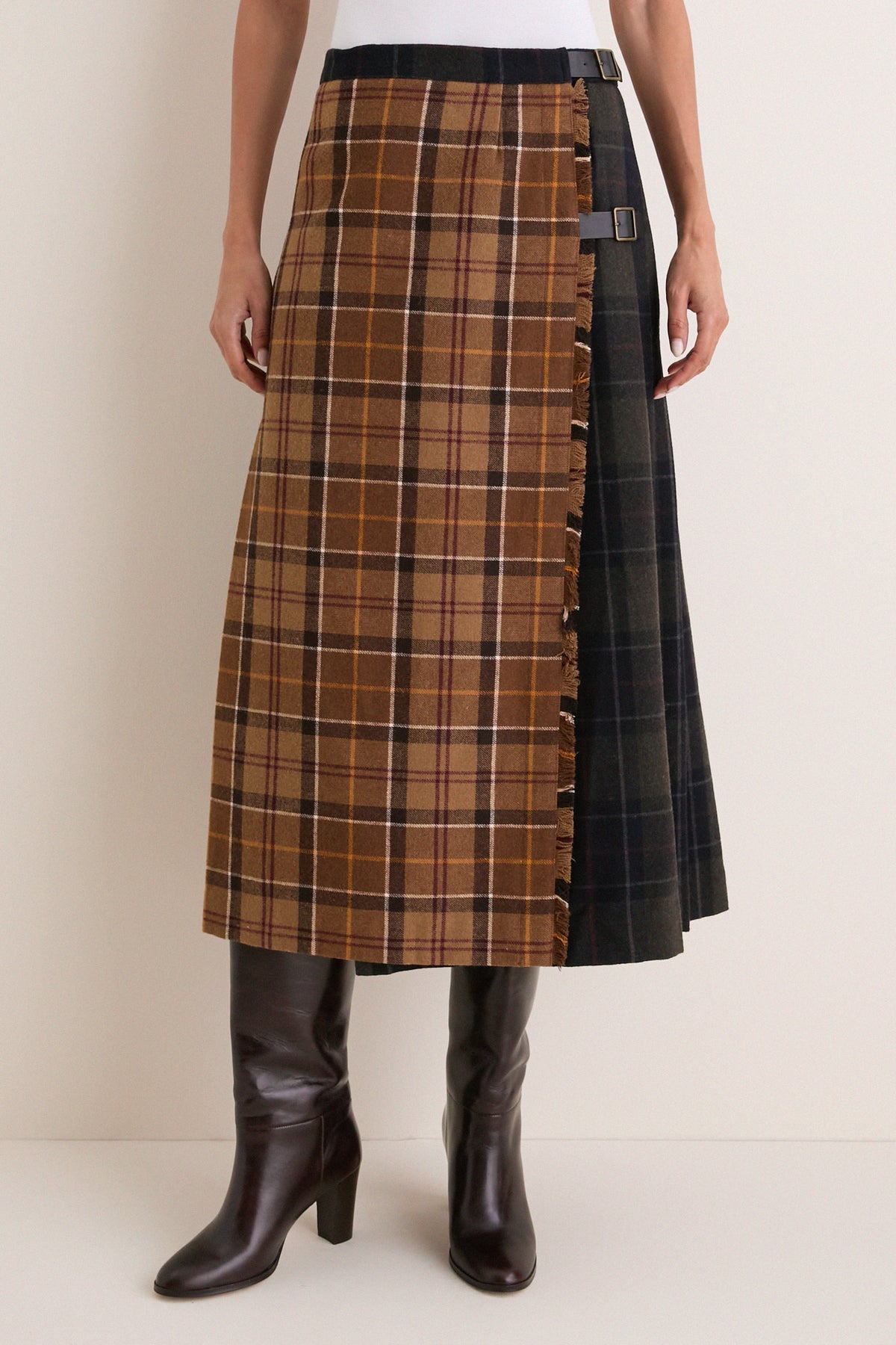 Multi Hazelwood Midi Skirt