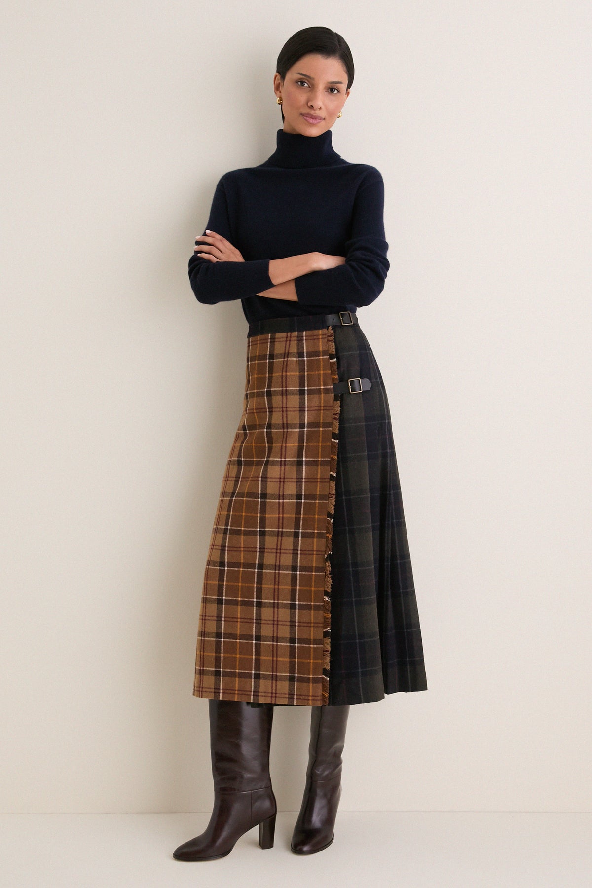 Multi Hazelwood Midi Skirt