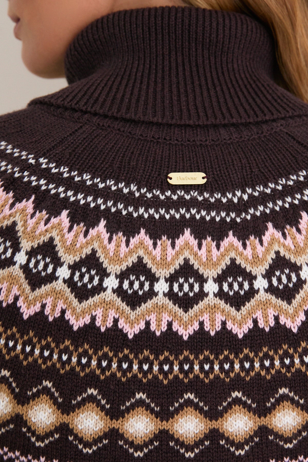 Seal Brown Darwen Knitted Jumper