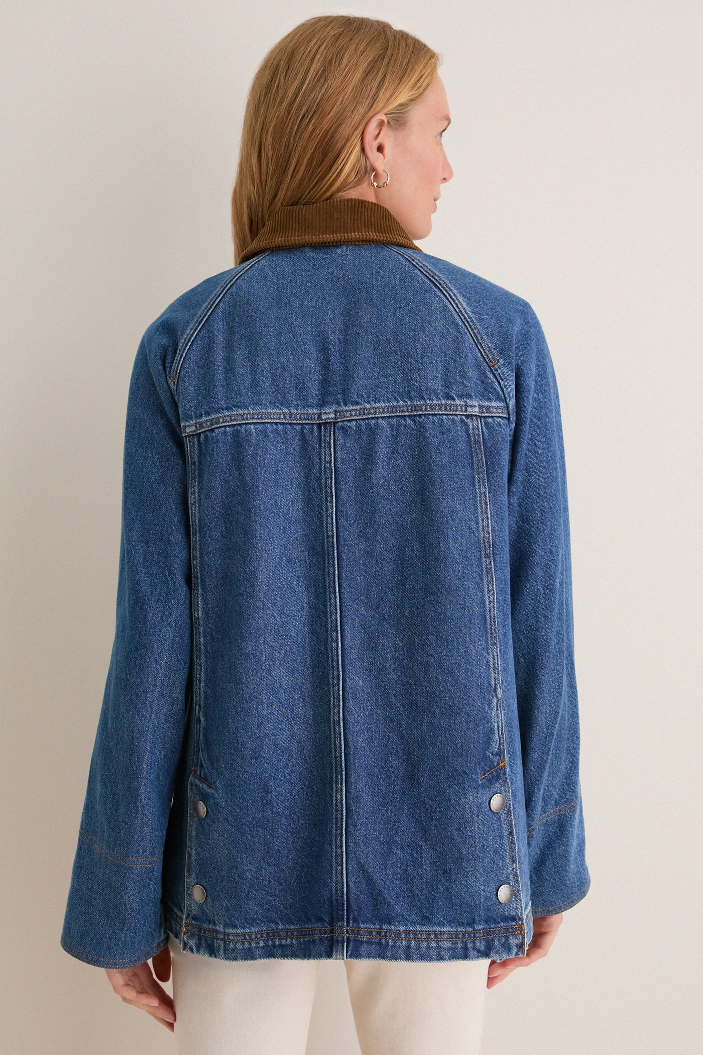 Mid Blue Denim Modern Beadnell Casual Jacket