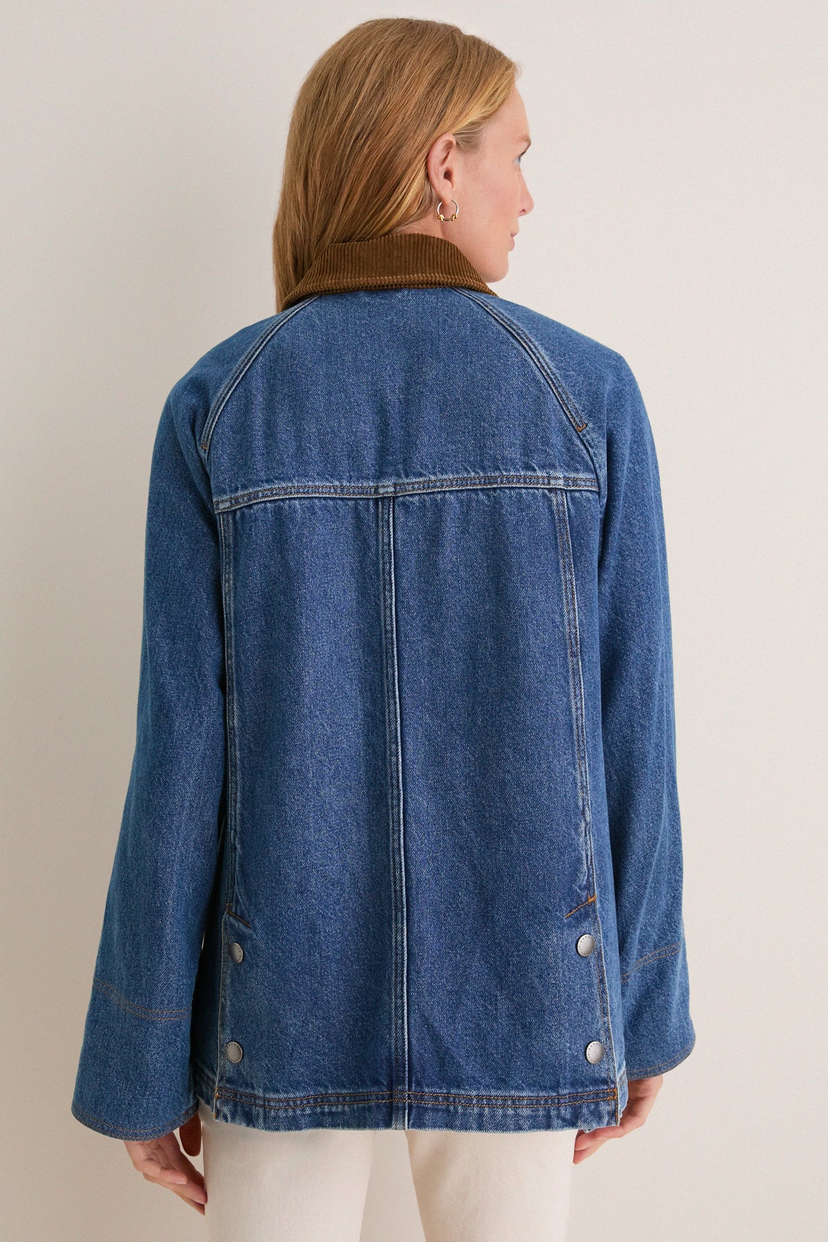 Mid Blue Denim Modern Beadnell Casual Jacket