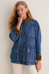 Mid Blue Denim Modern Beadnell Casual Jacket
