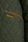Olive Icons Cropped Liddesdale Quilted Jacket