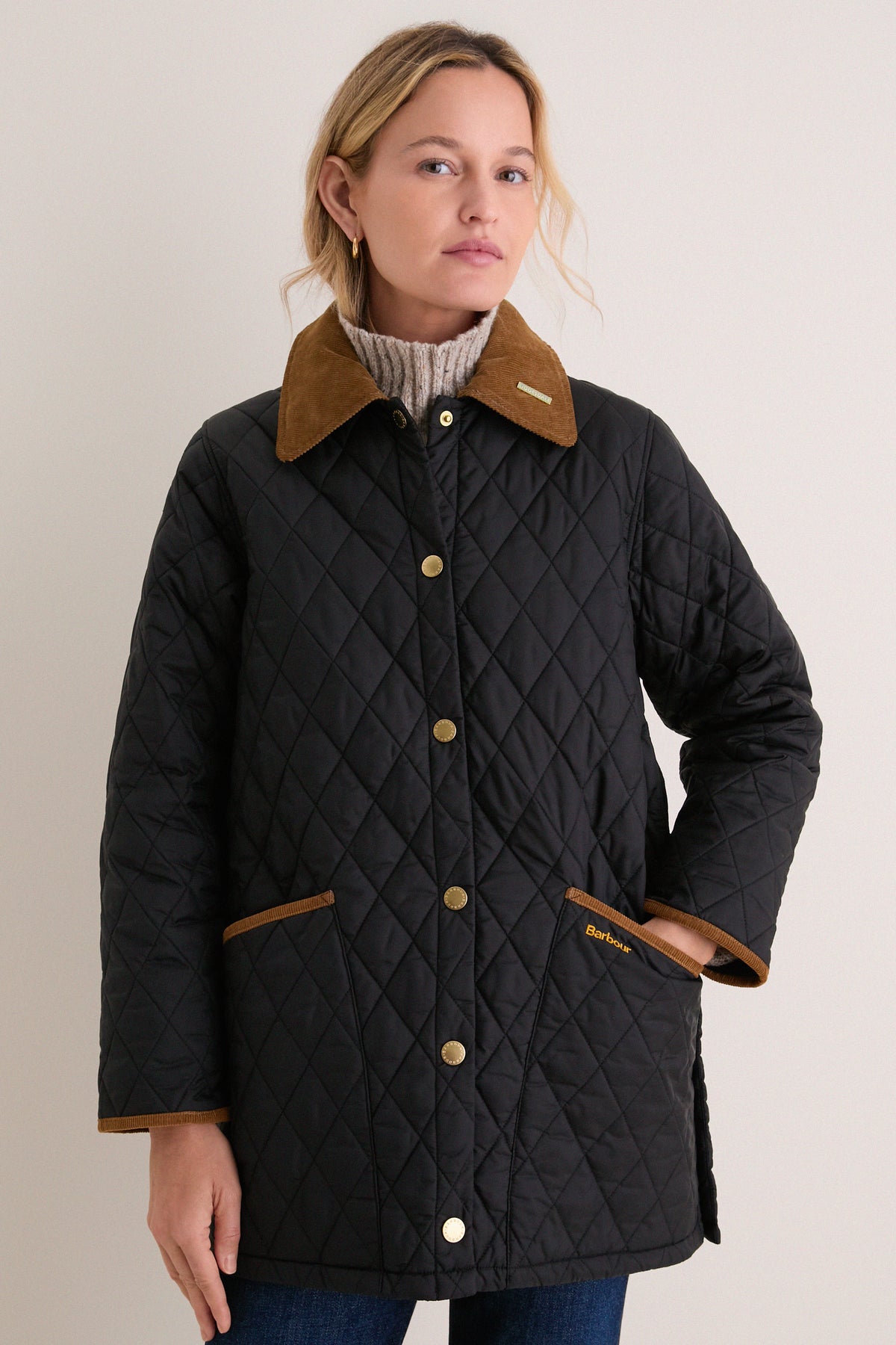 Black Icons Modern Liddesdale Quilted Jacket