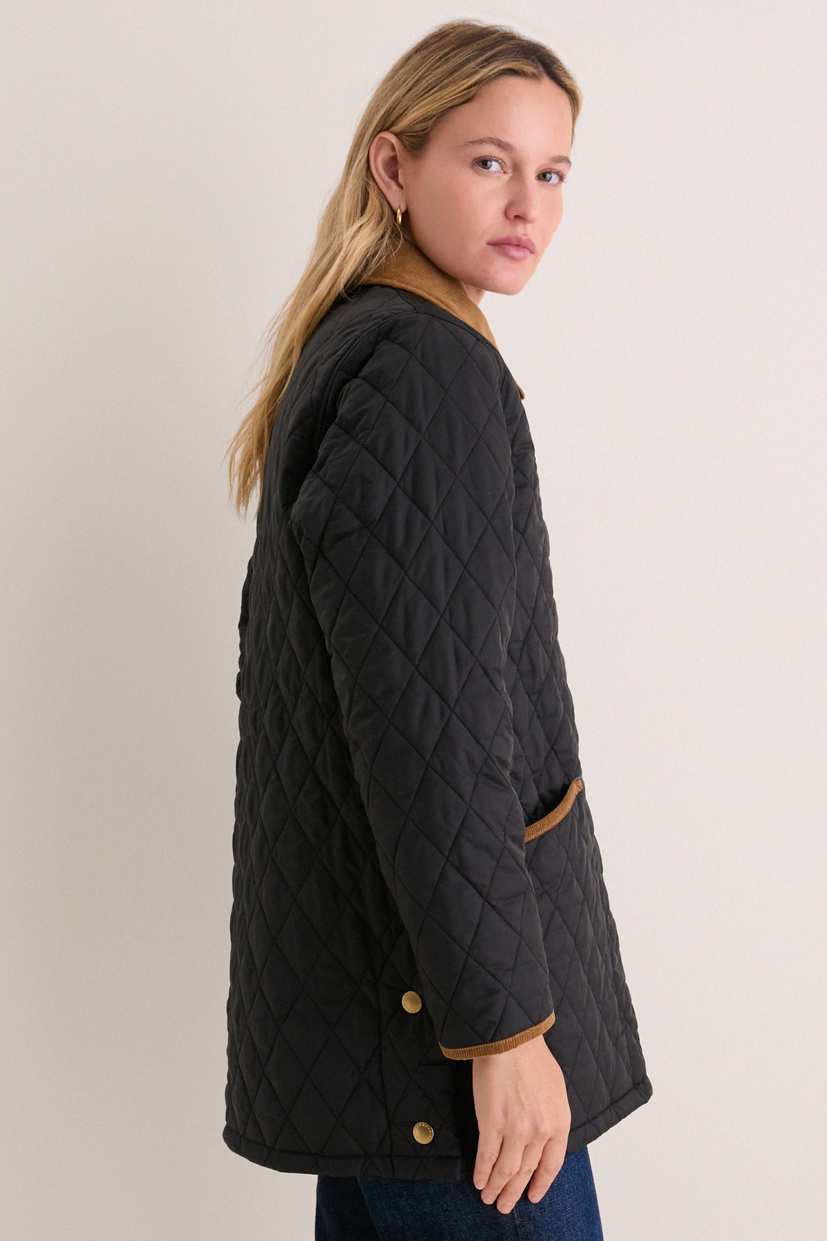 Black Icons Modern Liddesdale Quilted Jacket