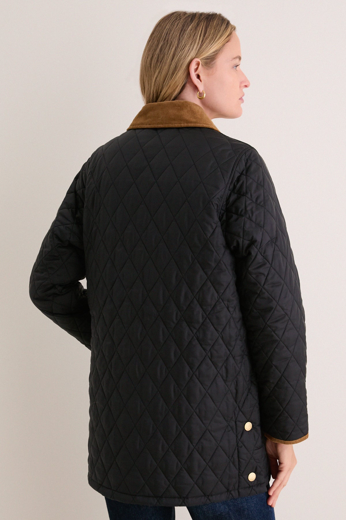Black Icons Modern Liddesdale Quilted Jacket