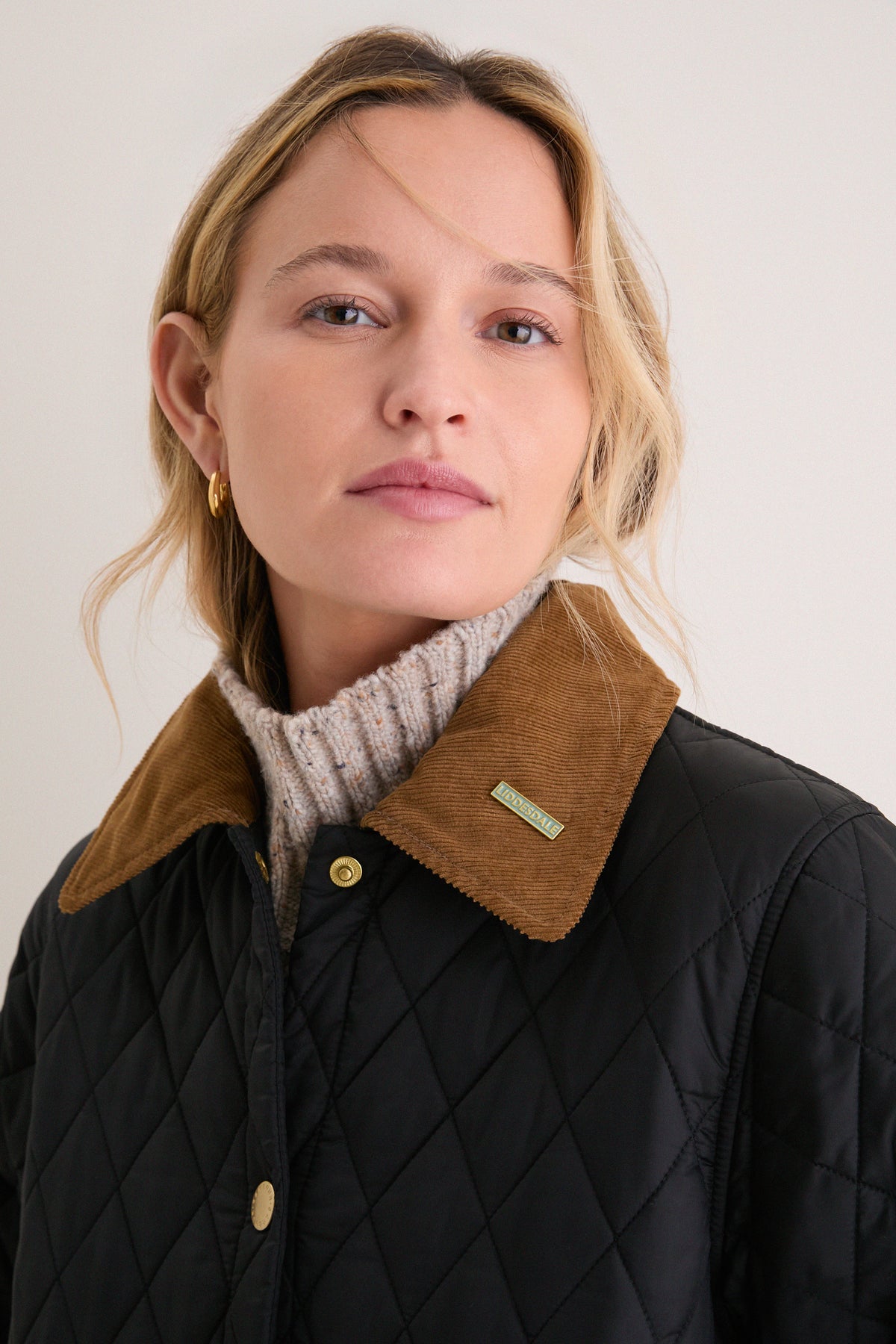 Black Icons Modern Liddesdale Quilted Jacket