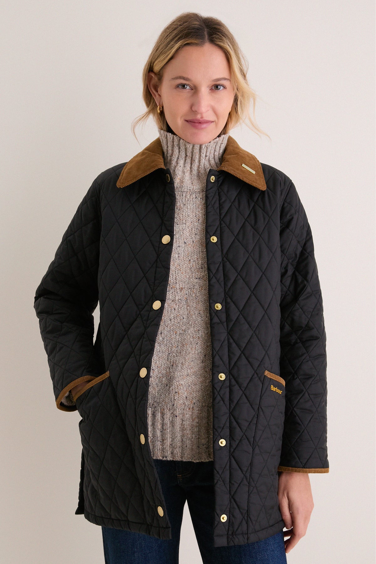 Black Icons Modern Liddesdale Quilted Jacket