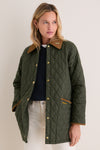 Olive Icons Modern Liddesdale Quilted Jacket