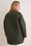 Olive Icons Modern Liddesdale Quilted Jacket