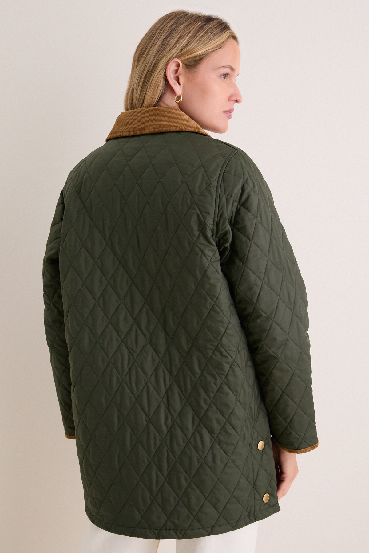 Olive Icons Modern Liddesdale Quilted Jacket