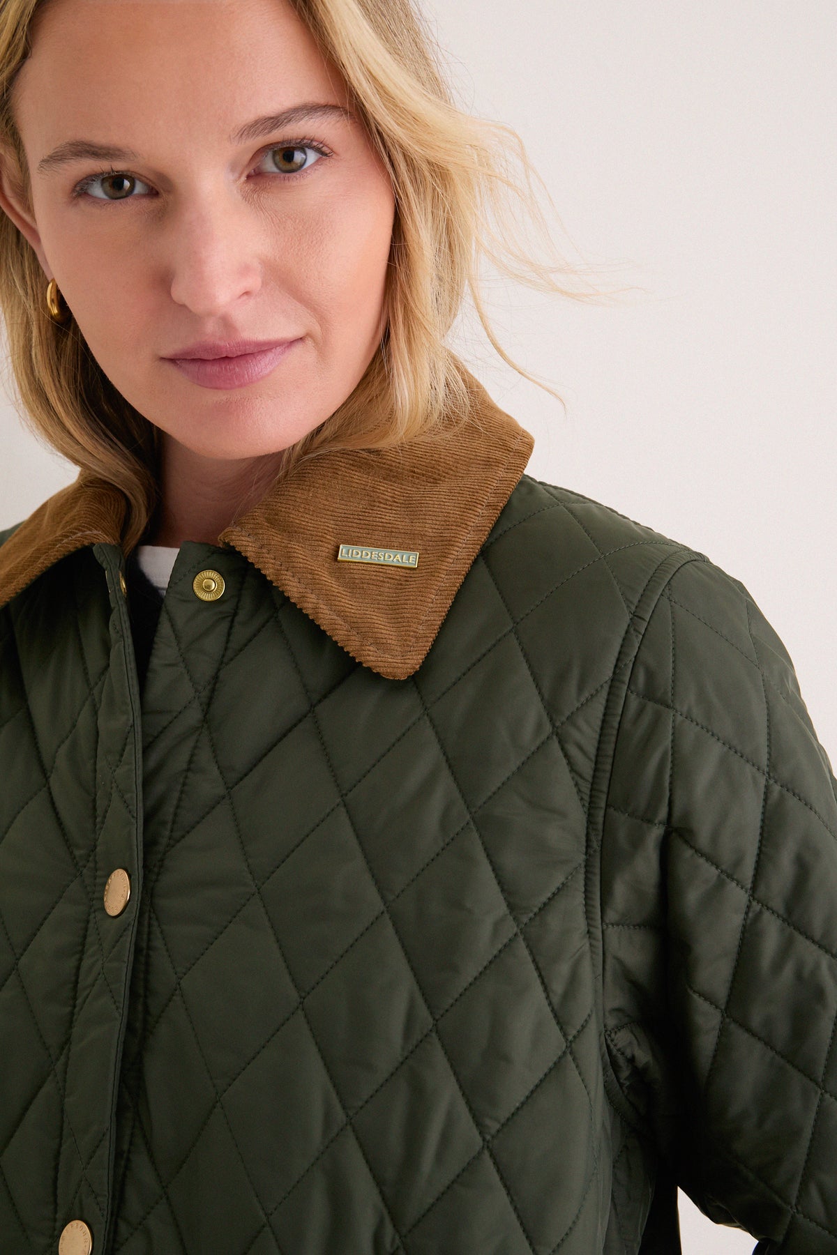 Olive Icons Modern Liddesdale Quilted Jacket