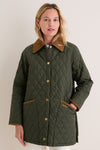 Olive Icons Modern Liddesdale Quilted Jacket