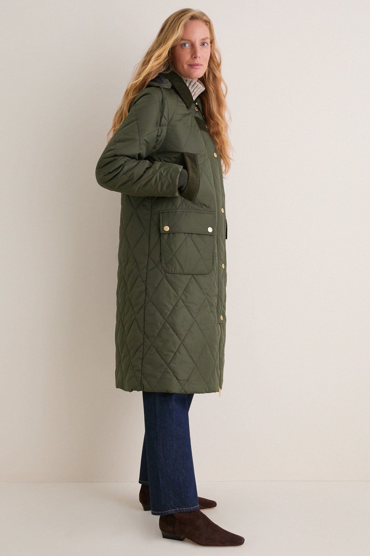 Olive Rudson Quilted Jacket