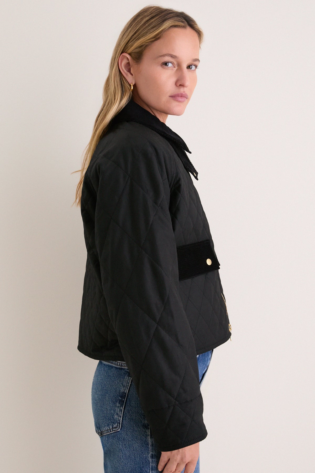 Black Icons Quilted Spey Wax Jacket