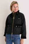 Black Icons Quilted Spey Wax Jacket