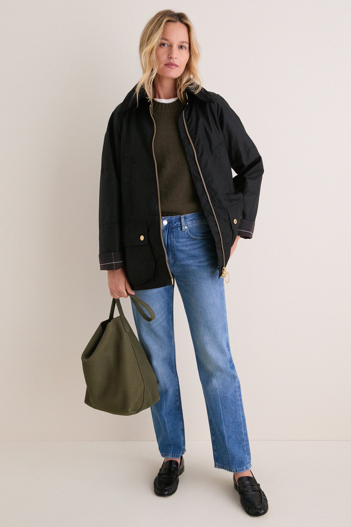 Black Allerston Wax Jacket