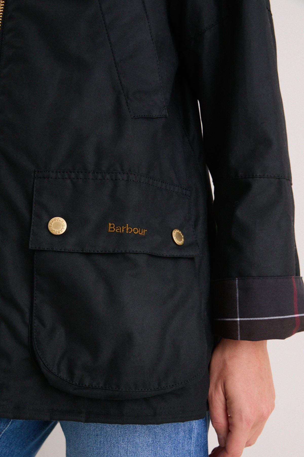 Black Allerston Wax Jacket