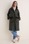 Fern Checked Kirklees Wax Jacket