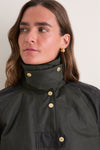 Fern Checked Kirklees Wax Jacket