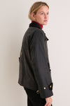 Classic Muted Hazelwood Checked Wax Jacket