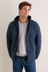 Navy Reversible Fleece Jacket