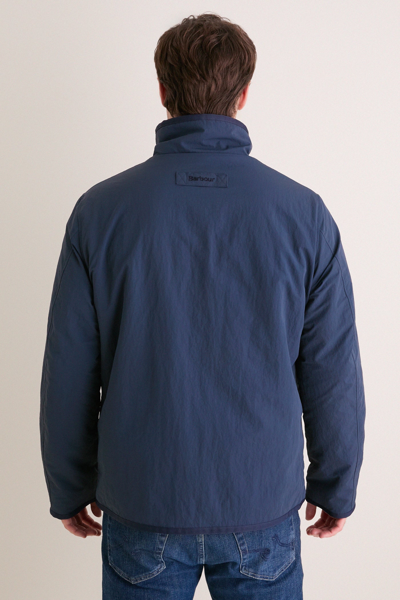 Navy Reversible Fleece Jacket