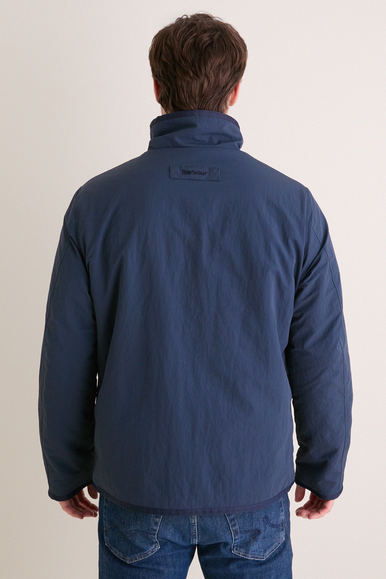 Navy Reversible Fleece Jacket