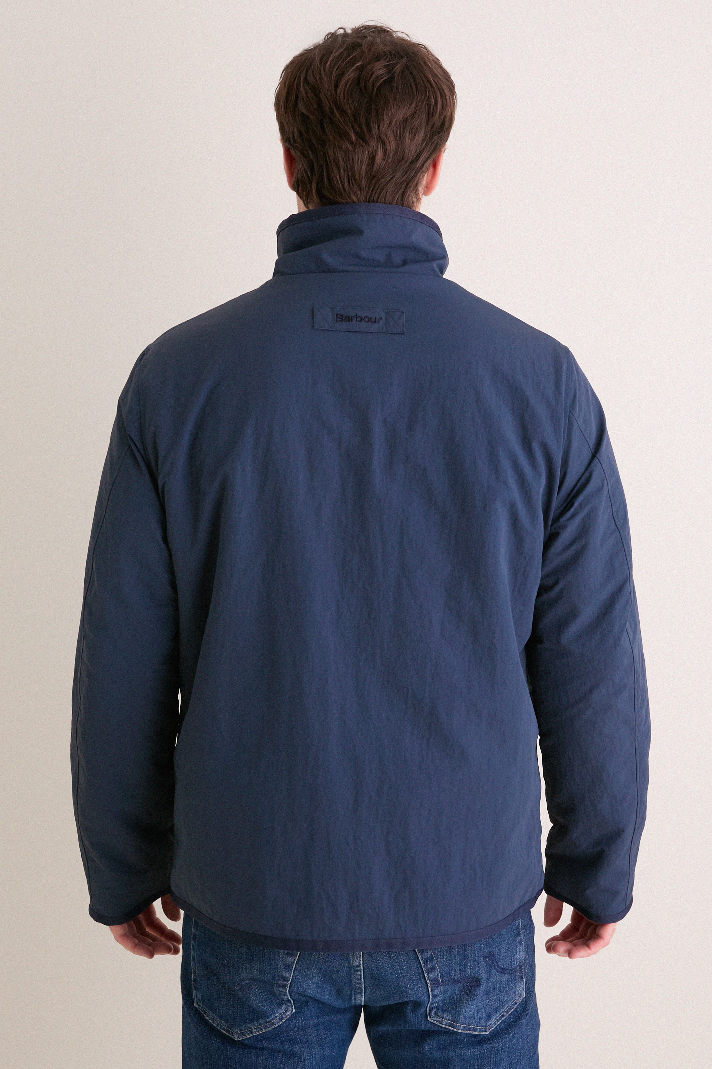 Navy Reversible Fleece Jacket