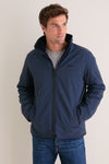 Navy Reversible Fleece Jacket