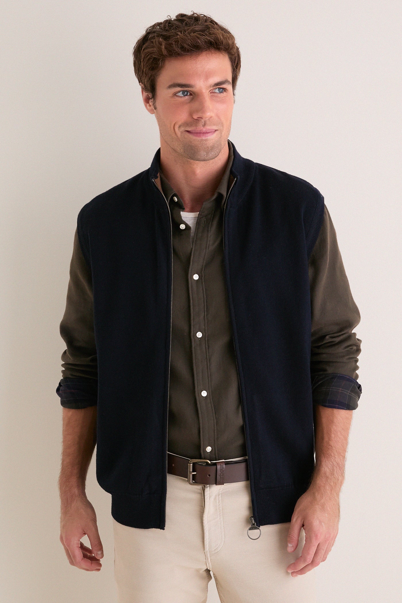 Navy Marcus Knitted Gilet