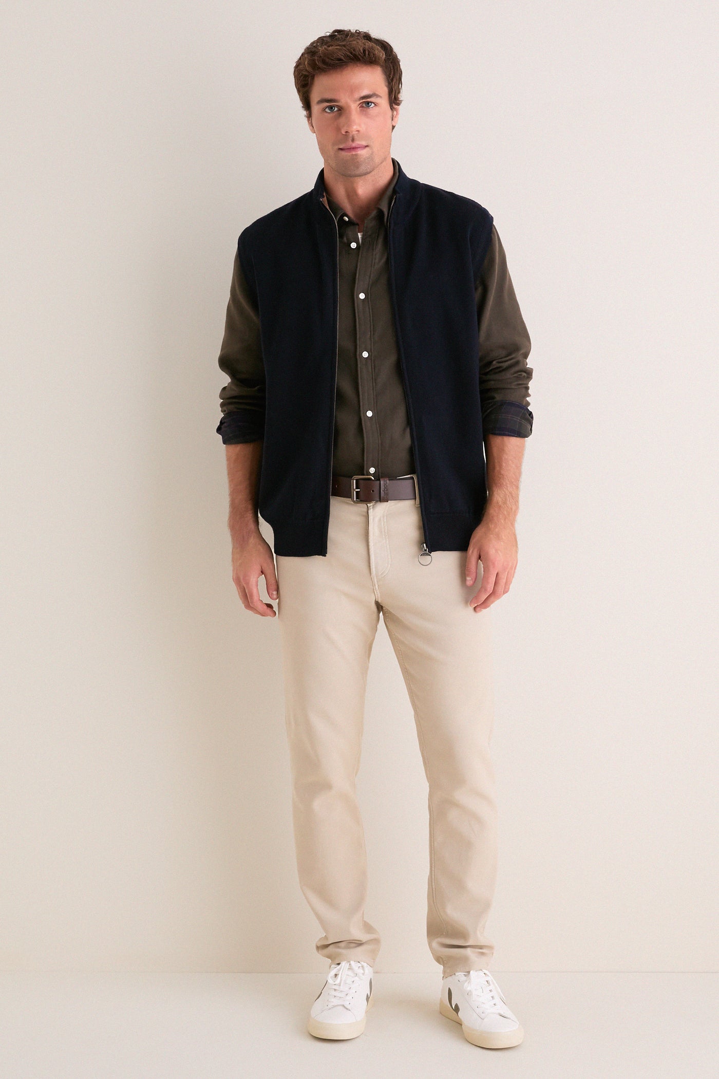 Navy Marcus Knitted Gilet
