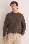 Camel Horseford Crewneck Jumper