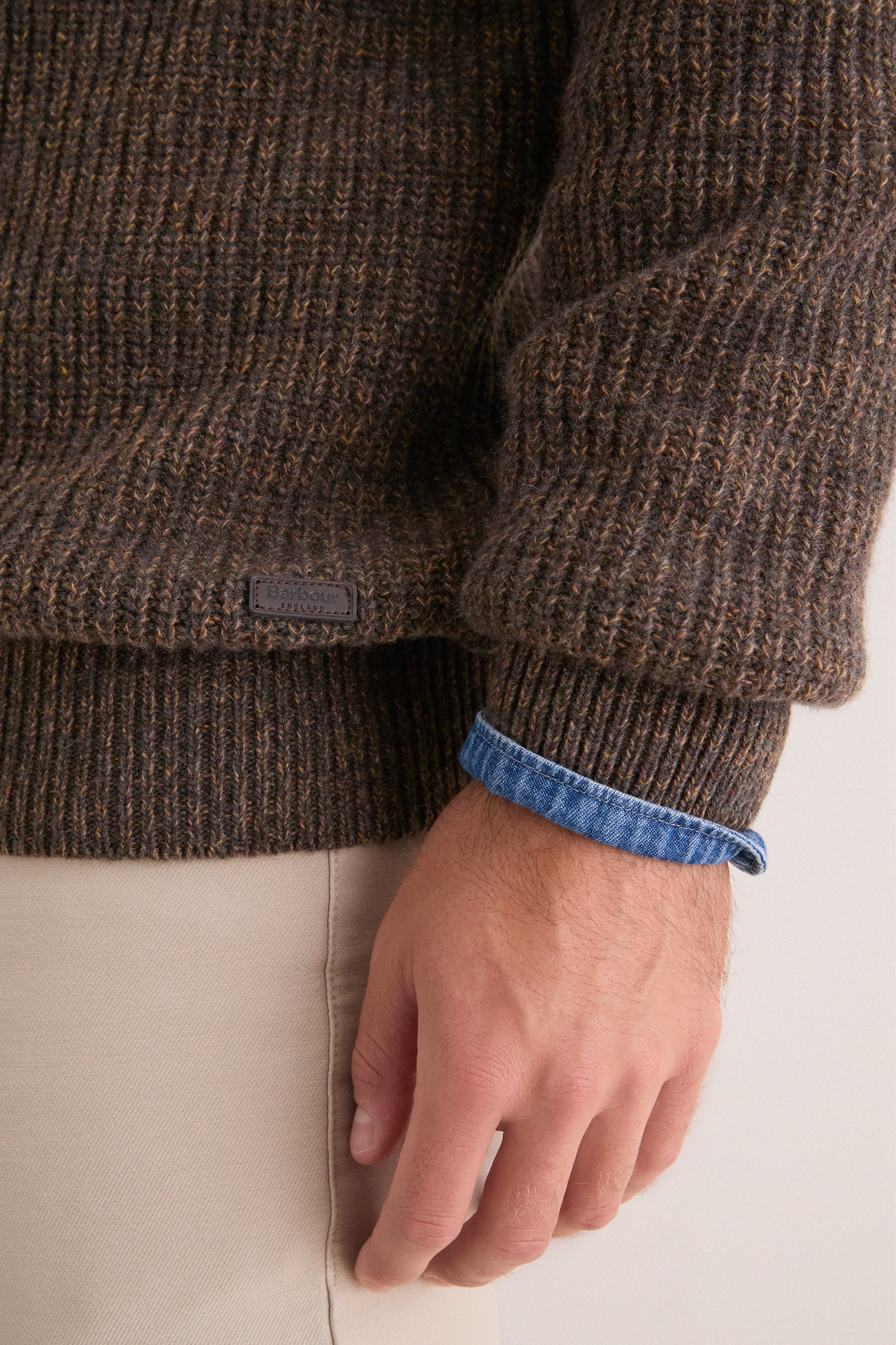 Camel Horseford Crewneck Jumper