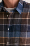 Dark Sand Copswell Relaxed Checked Shirt