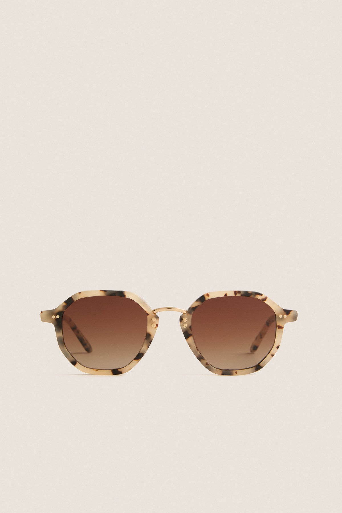 Matte Oyster 18K Polarized Dakota Sunglasses