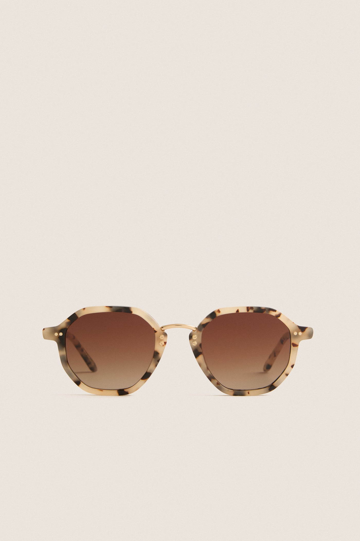 Matte Oyster 18K Polarized Dakota Sunglasses