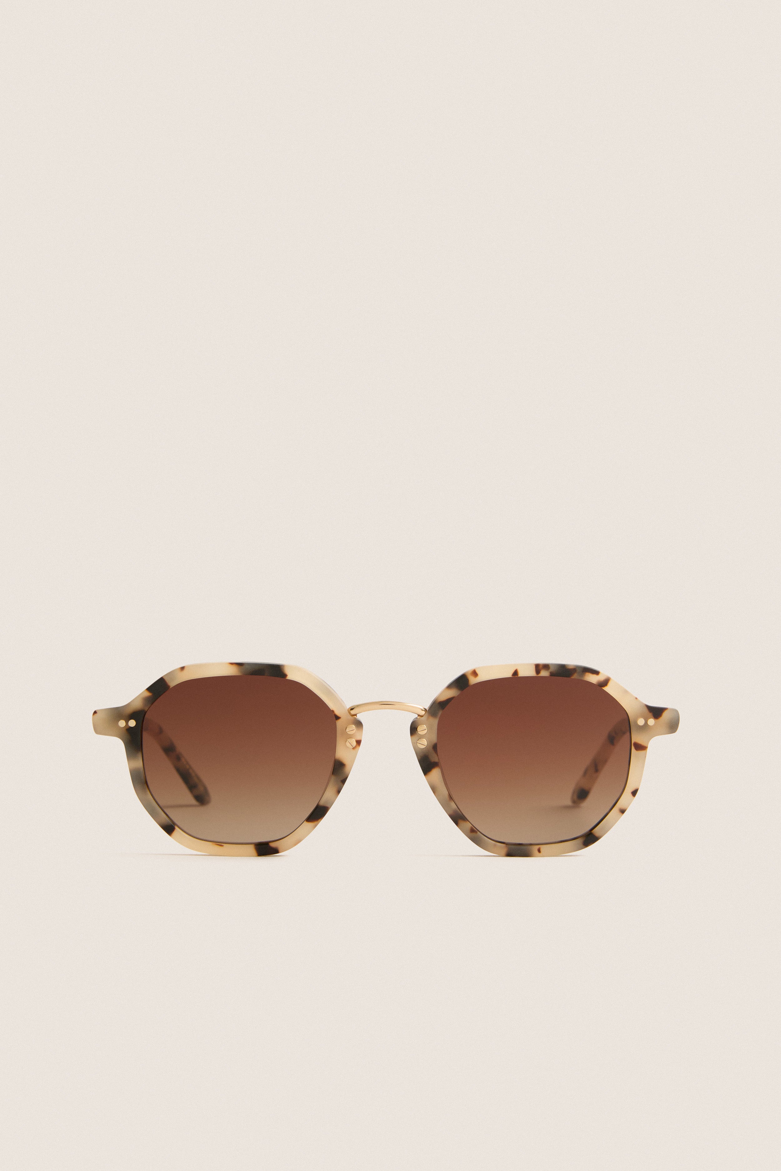 Matte Oyster 18K Polarized Dakota Sunglasses