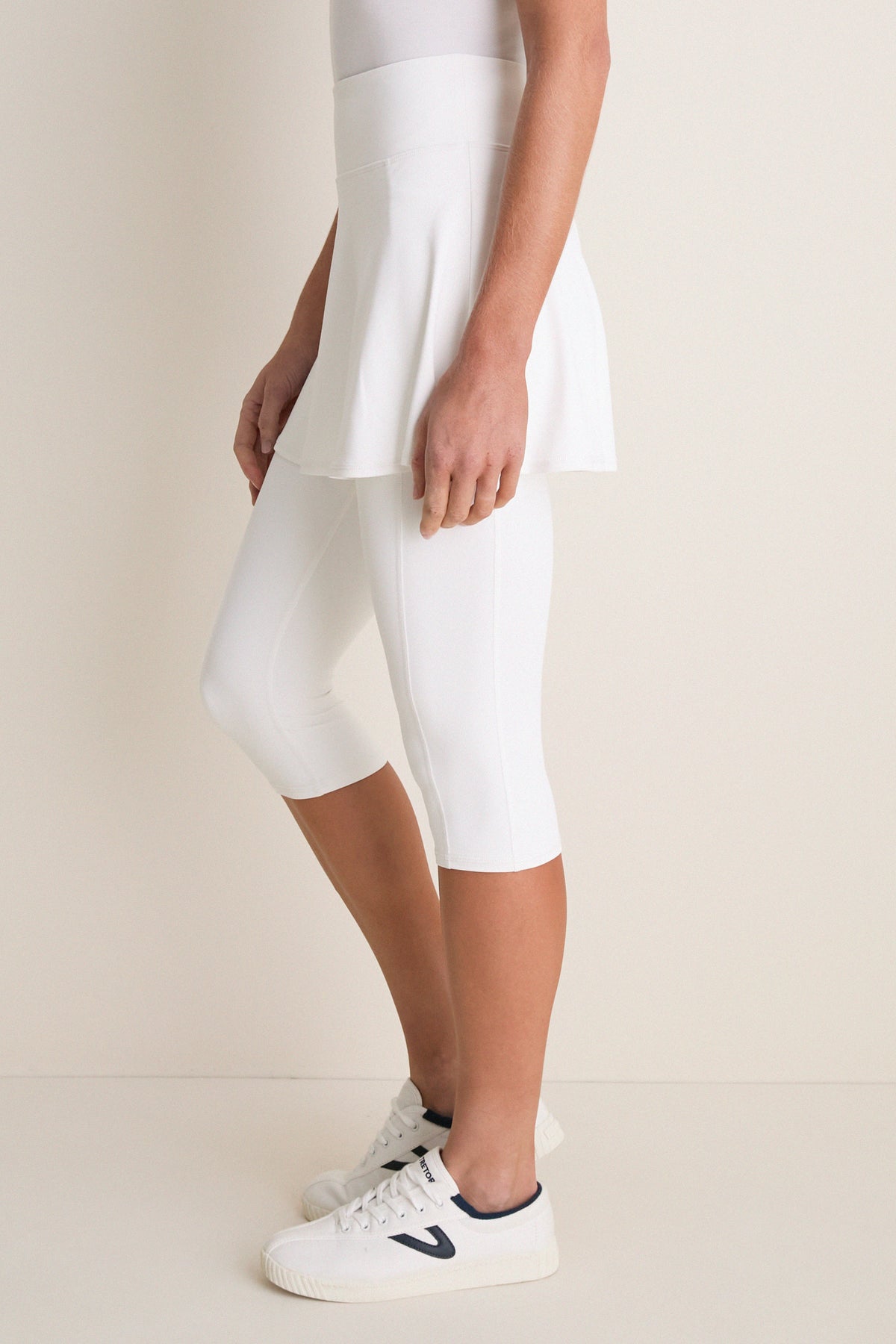 White Skirted Jesse Legging