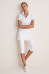 White Skirted Jesse Legging