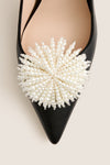 Pearl Flowers Shoe Clips Set