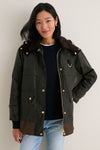 Exclusive Fern Bark Shadow Classic Wrenwood Wax Jacket