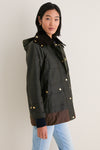 Exclusive Fern Bark Shadow Classic Wrenwood Wax Jacket