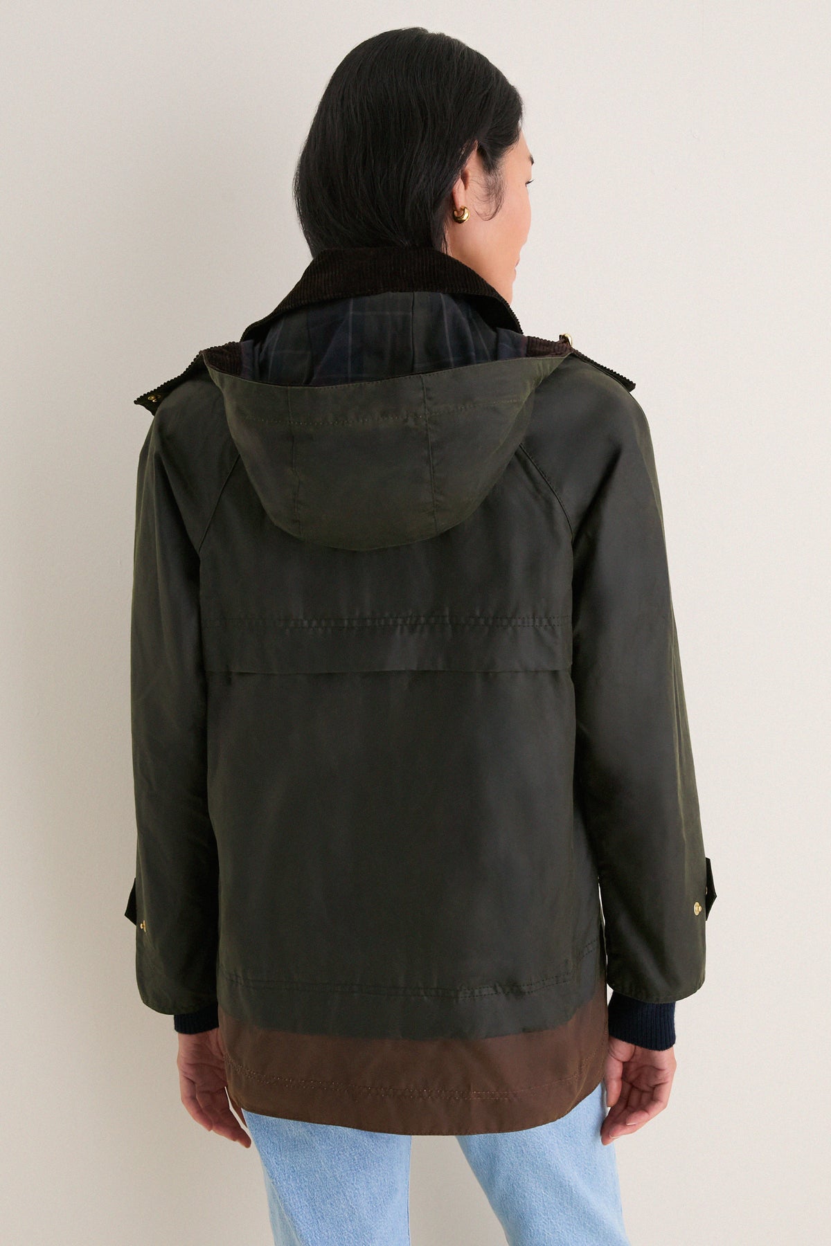 Exclusive Fern Bark Shadow Classic Wrenwood Wax Jacket