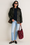 Exclusive Fern Bark Shadow Classic Wrenwood Wax Jacket